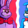 Bonnie vs Toy Bonnie