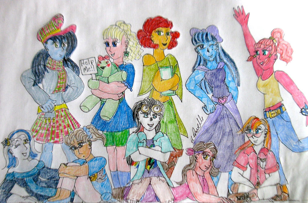 Decoding Mlp MLP_The Ladies of Analyzing2 by Pristine1281 on DeviantArt
