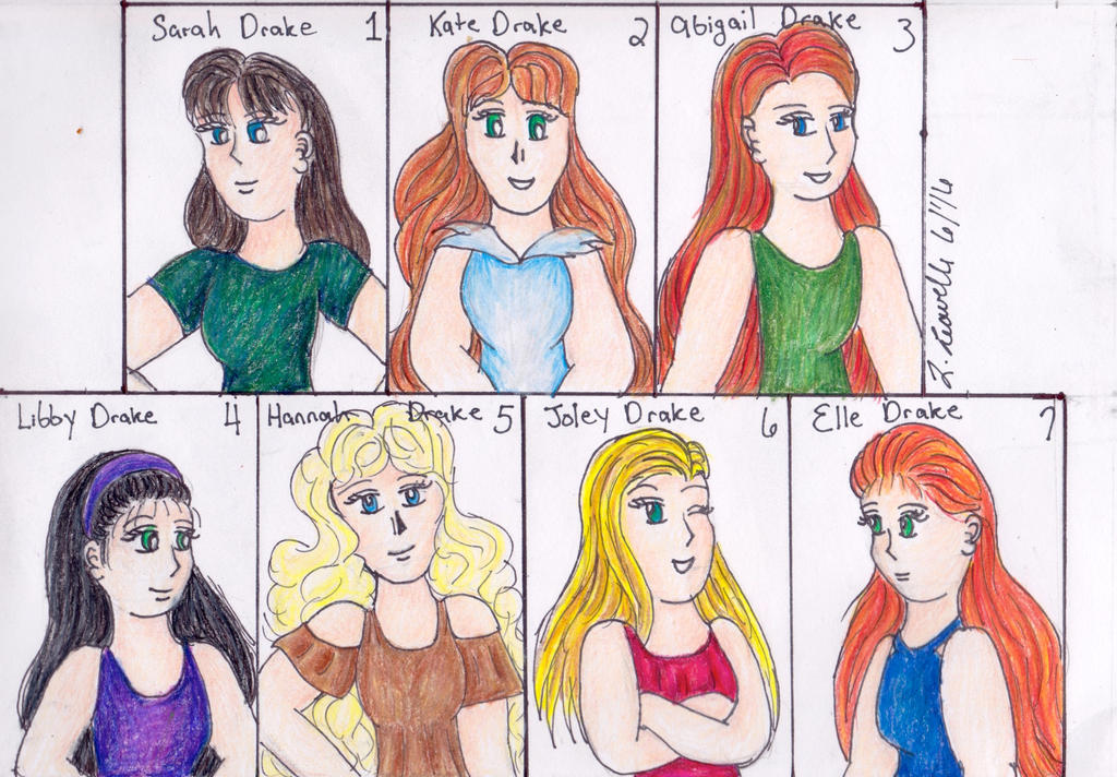 Drake Sisters by Pristine1281 on DeviantArt