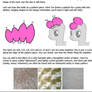 Pinkie Pie's mane sewing pattern