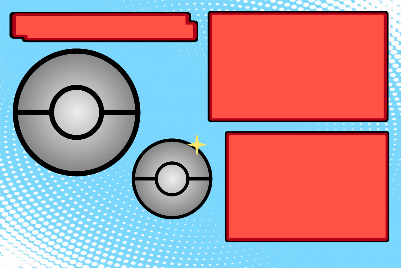 Fakemon Template - 1 Stage Pokemon by Gecko-Comics on DeviantArt