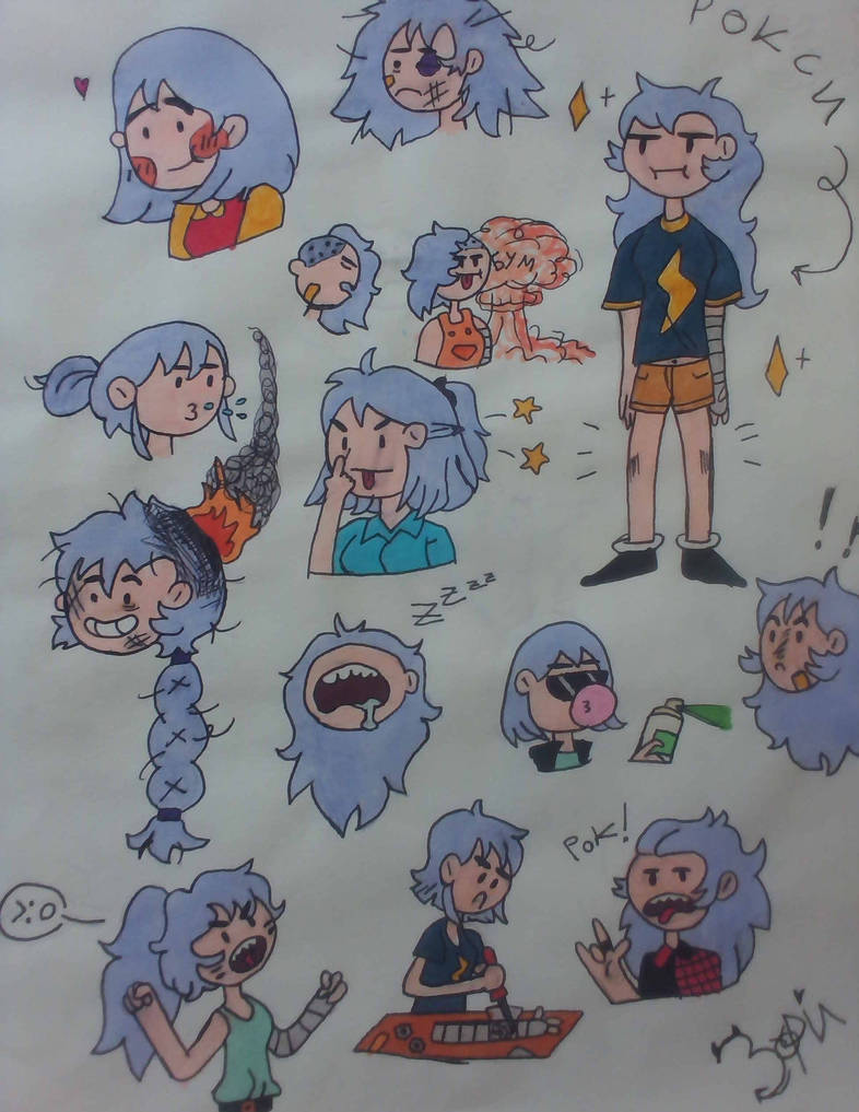 Death Rock Roxy Drawing Roxy by PinkoThePinkPanther on DeviantArt