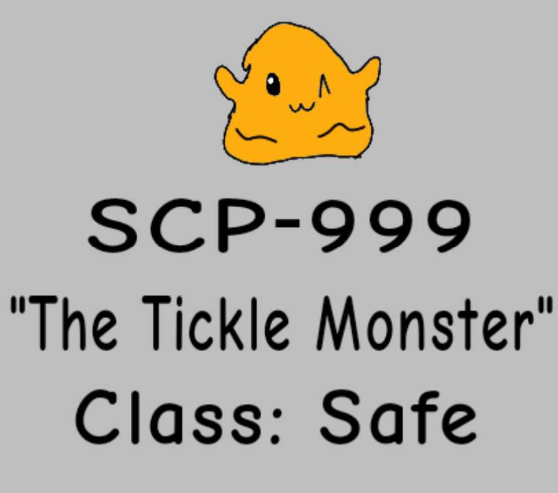 SCP-999 by JustinRaptorElectric on DeviantArt