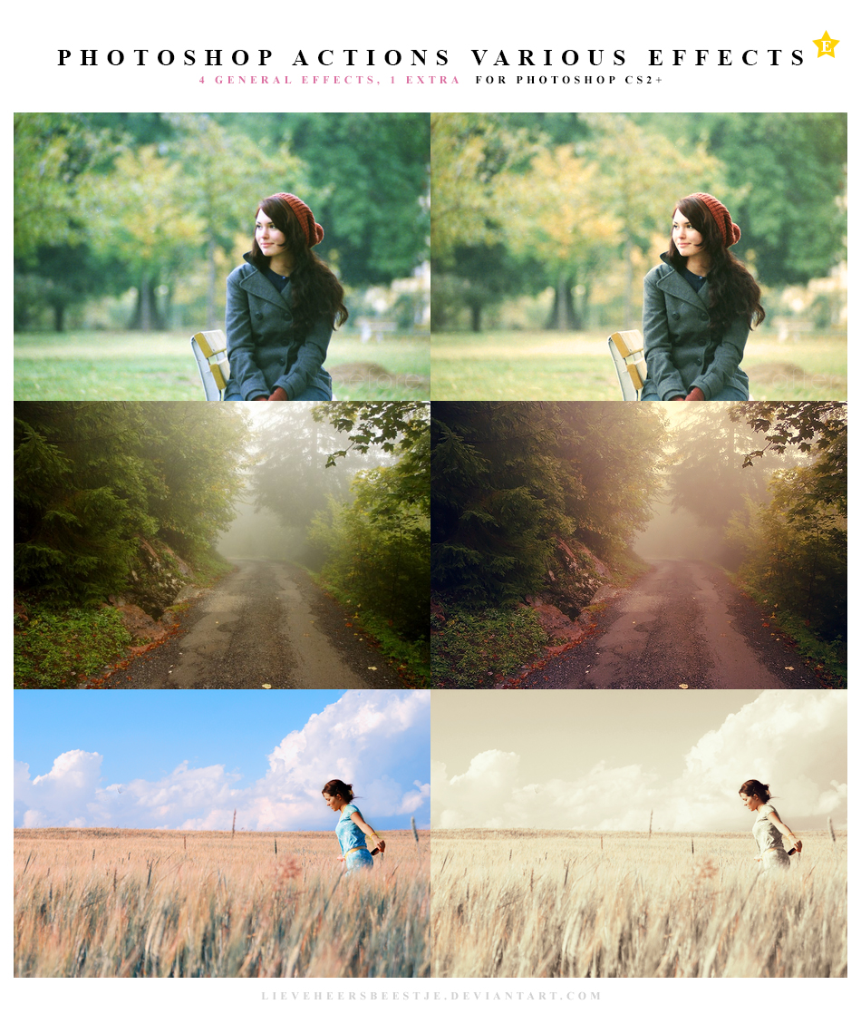 Photoshop Various effects