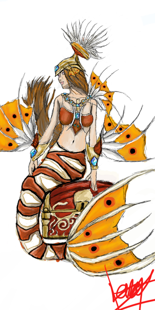 Lion Fish Mermaid