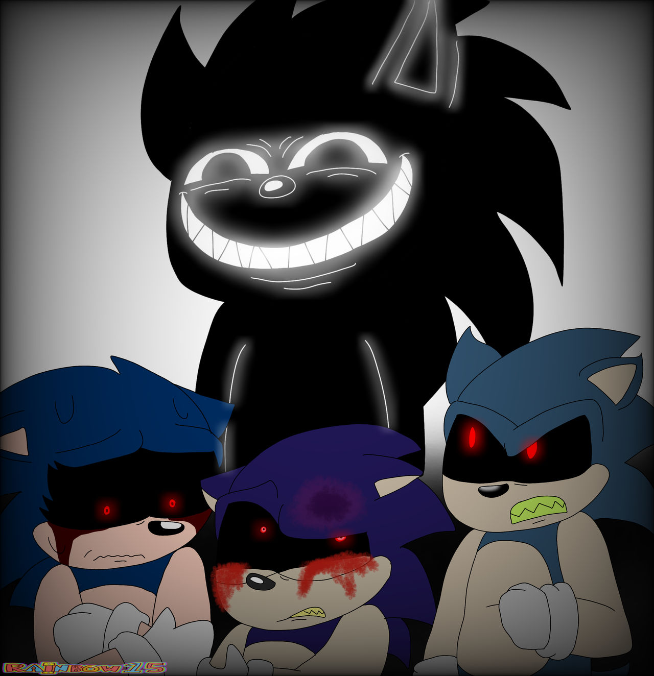Many Exe EXE CONCEPT: A Monster Amongst Exe Kind by RainbowStarlight15 on DeviantArt