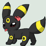 Ray the Umbreon by SugarIsYummy