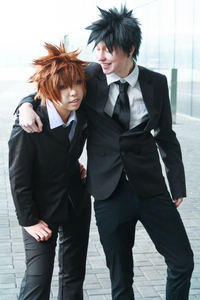 Yamamoto and Tsuna