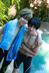 Free!- Makoto and Haruka