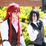 Grell and Sebastian- Filming Behind the Scenes