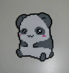 Hama beads panda