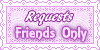 Request Friends Only Stamps by AngelLale87