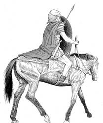 romano-a-cavallo by mastrolambo
