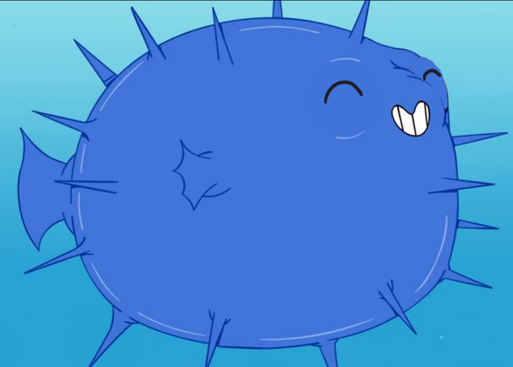 pufferfish inflation by HeroFoxyNighthowler on DeviantArt