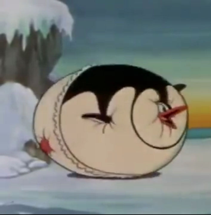 penguin inflation by HeroFoxyNighthowler on DeviantArt