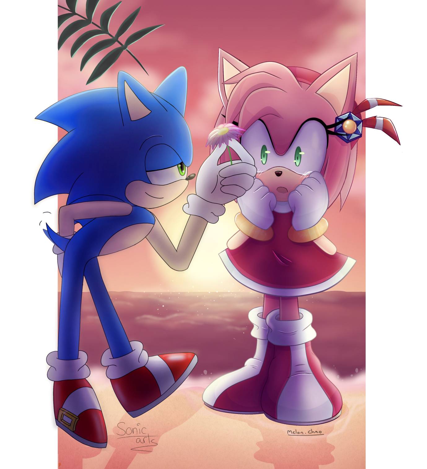 Sonamy  Sonic art, Sonic fan art, Sonic heroes