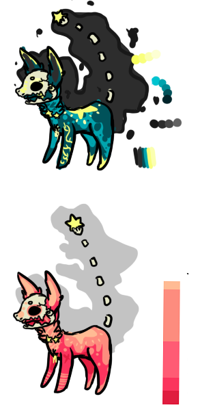 Dino killer OC palette ideas