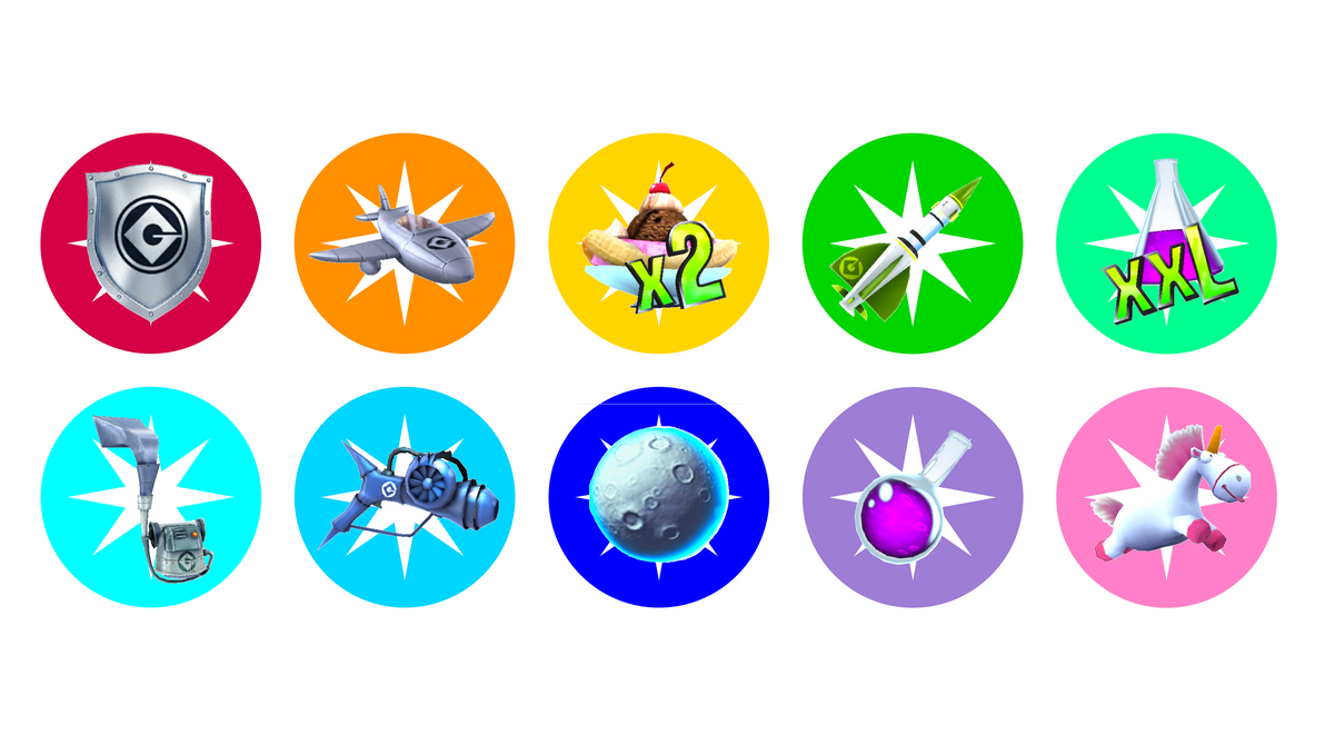 Minion Rush 1.8.0 - 5.7.0 Powerups Full by CuddlesCarrots on DeviantArt