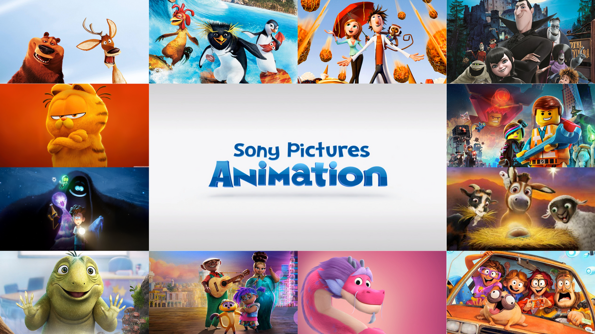 Sony Pictures Animation Movie Collage by CuddlesCarrots on DeviantArt