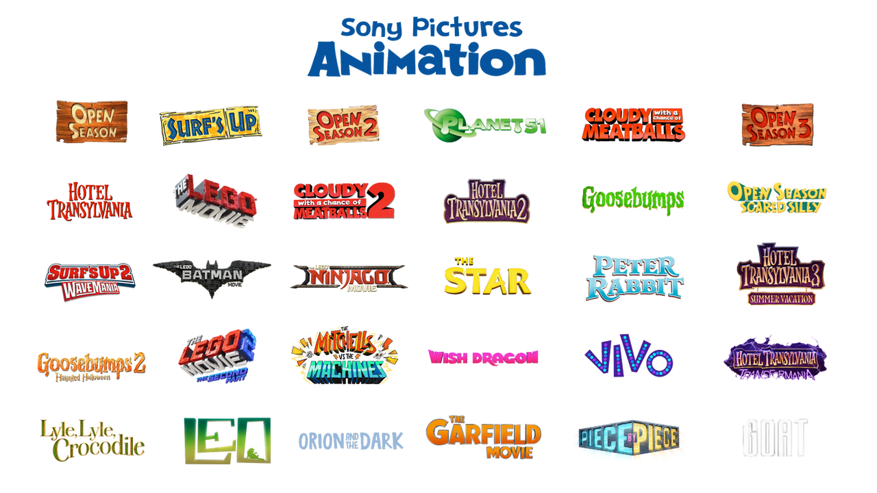 All Sony Pictures Animation Movie Logos By CuddlesCarrots On DeviantArt all-sony-pictures-animation-movie-logos-by-cuddlescarrots-on-deviantart