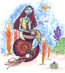 Nov. Art Jam: Mermaid Sally