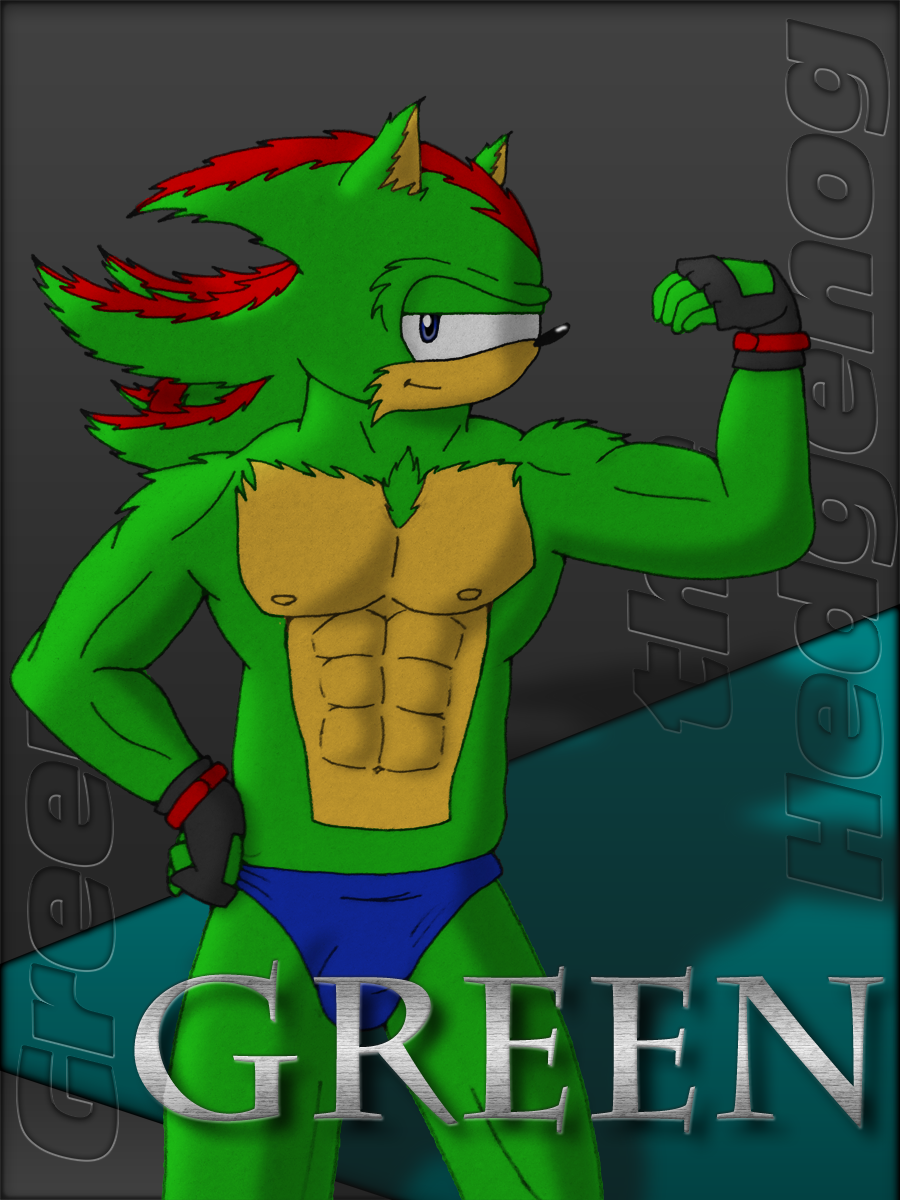 Green the Hedgehog -art trade-