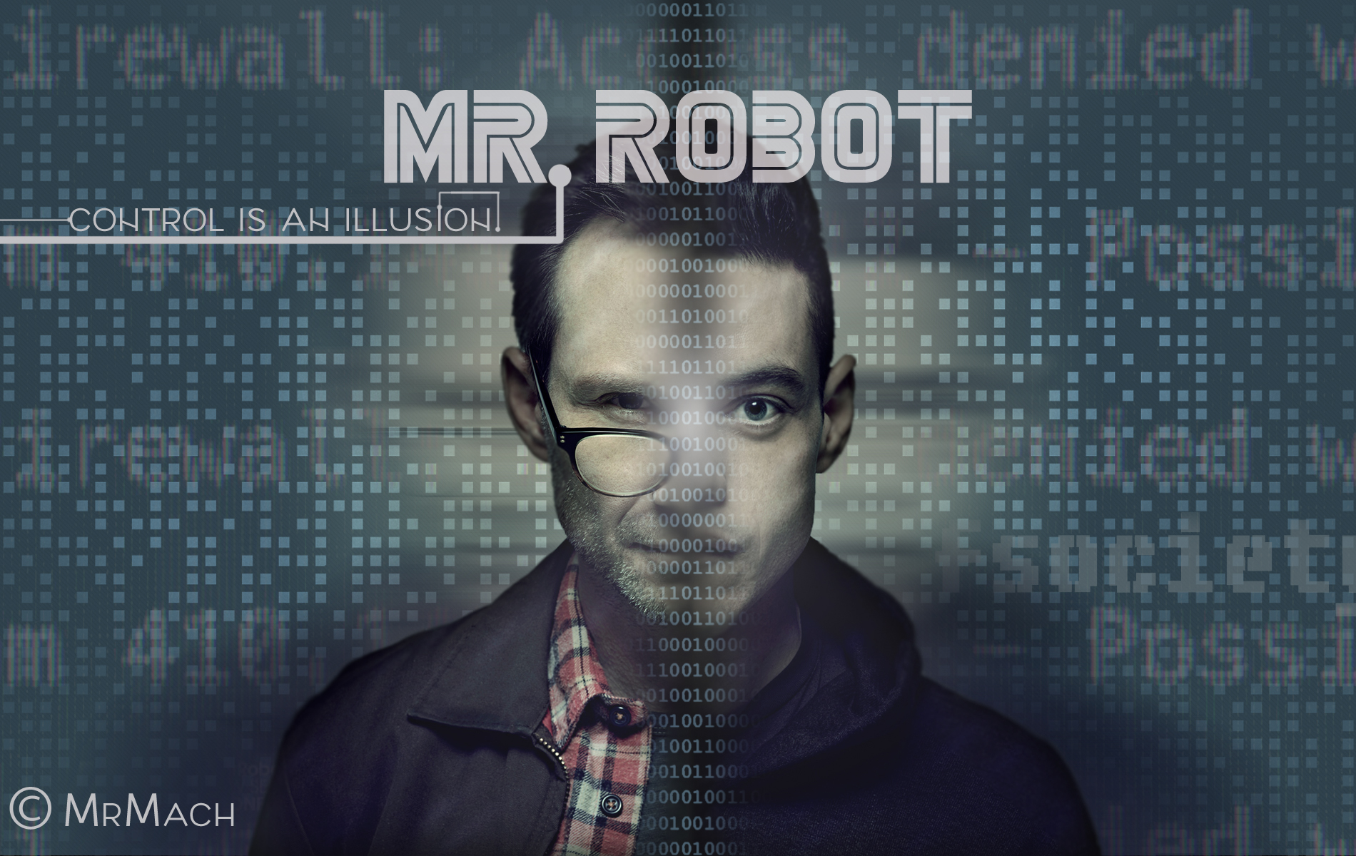 Mr. Robot Wallpaper by MartinMrmach on DeviantArt