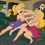 Beth Smith and Francine Smith catfight