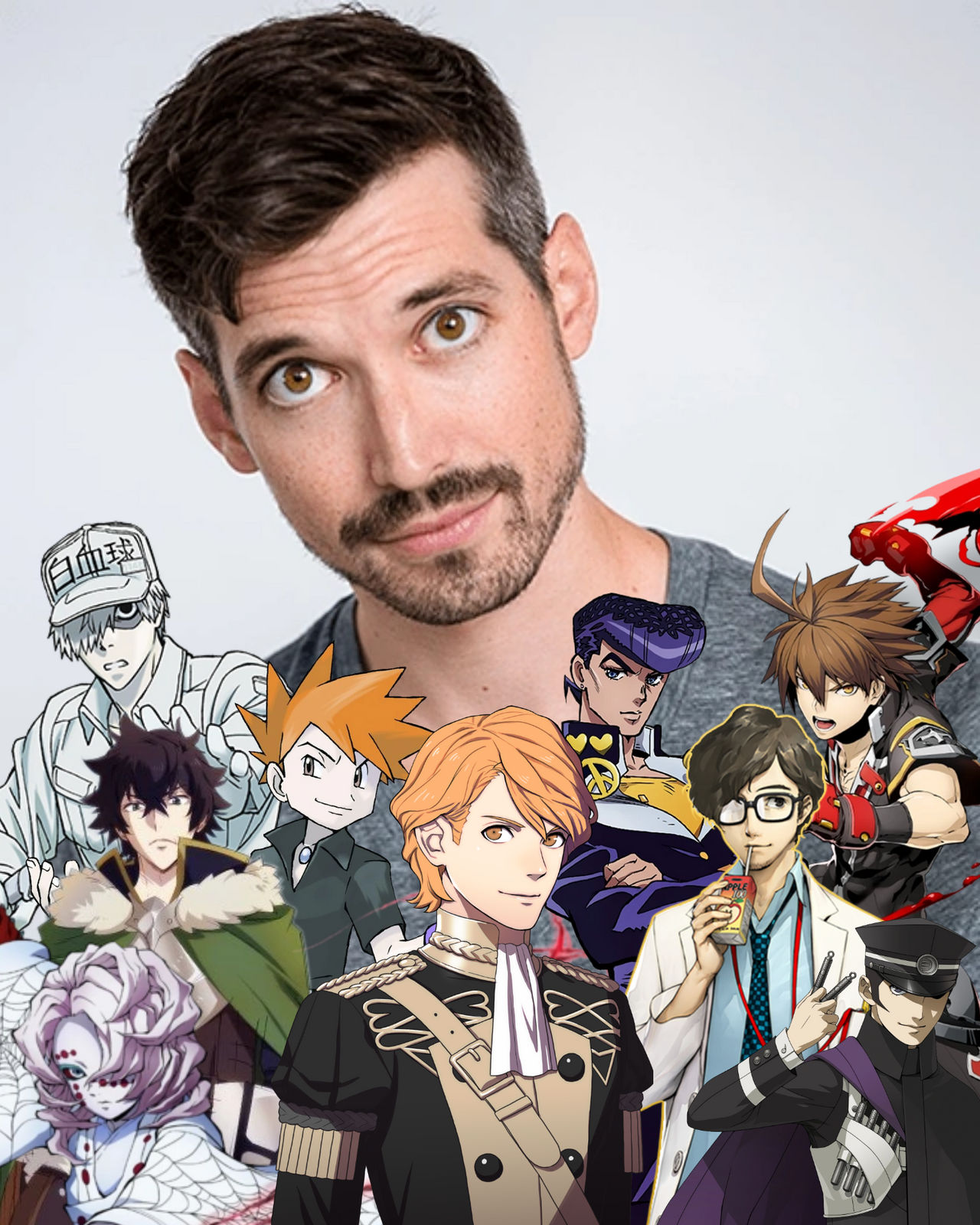 Voice Actor Collage: Billy Kametz by EbonyWildCard on DeviantArt