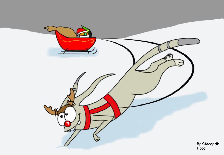 Christmas with catscratch