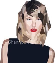 Taylor Swift Geometric Image