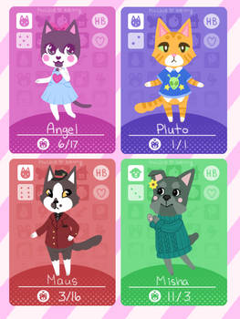 Custom Pet Amiibo Cards!!!