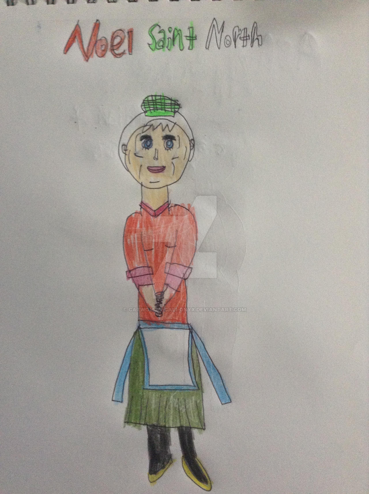 Rise of the Guardians OC: Noel Saint North