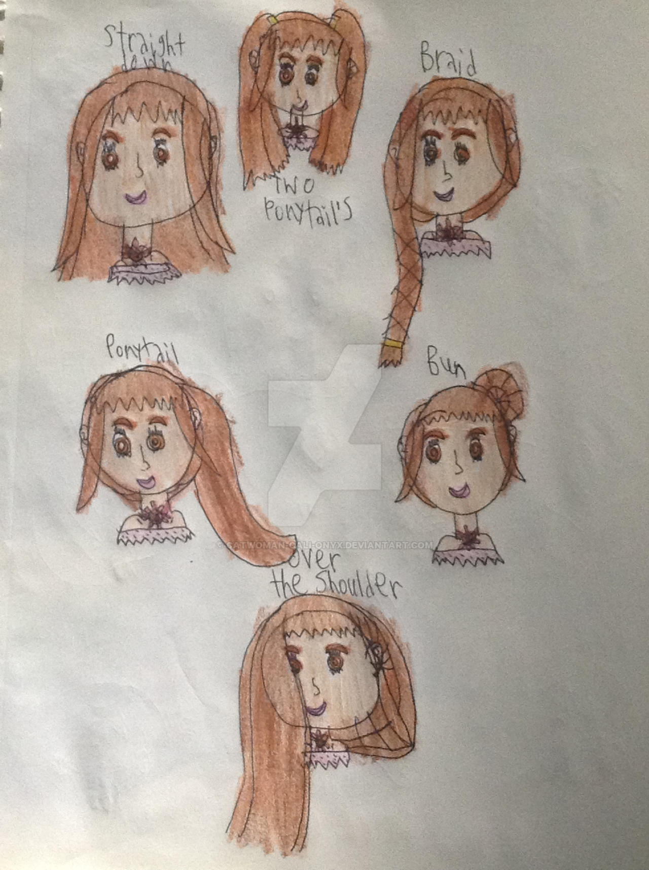 Solina different hairstyles