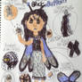 Mirabel the Black Butterfly