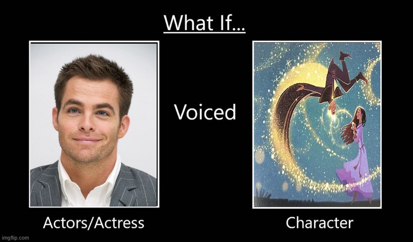 What if Chris Pine voiced Star/Star Boy?