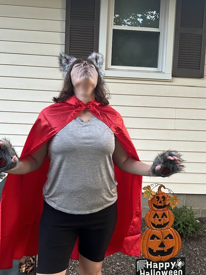 Little Red Riding Werewolf Costume