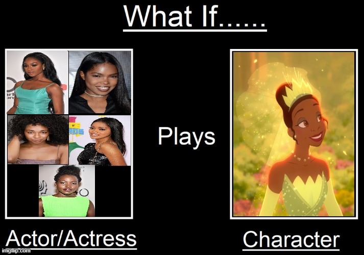 Live Action Tiana Choices 2