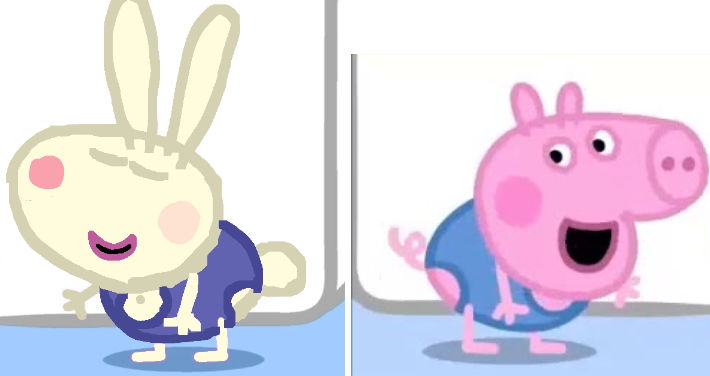 George and Richard wag their Tails at Each other by PieraPigandFriends ...