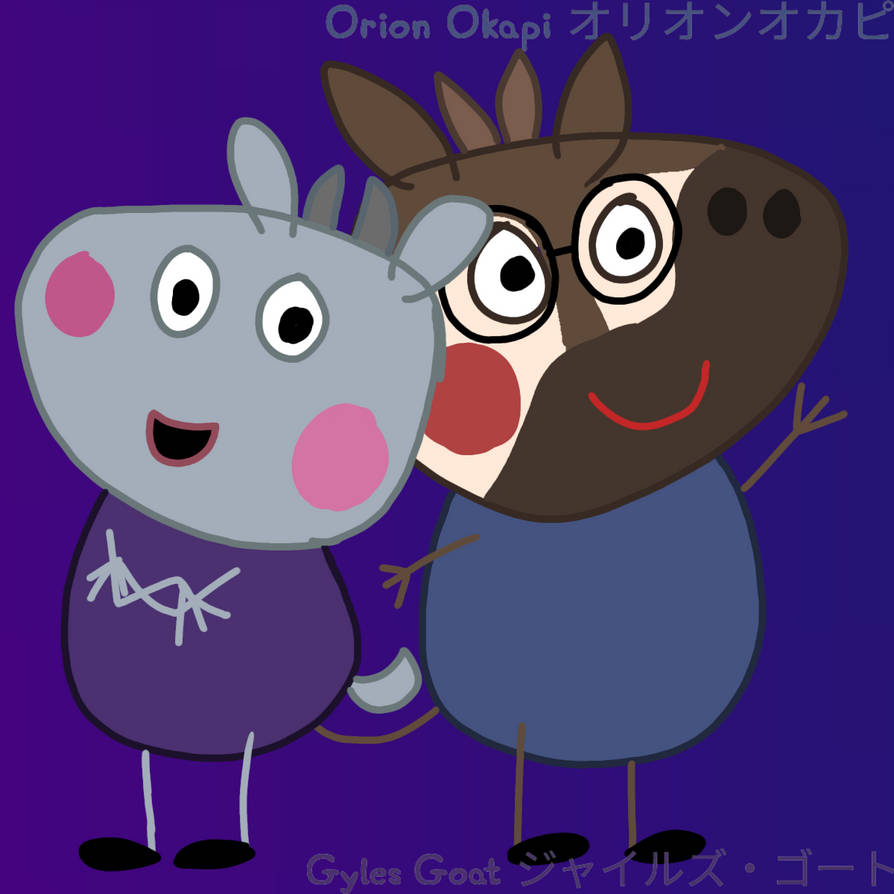 Gyles Goat and Orion Okapi in Ibis Paint X by PieraPigandFriends on ...