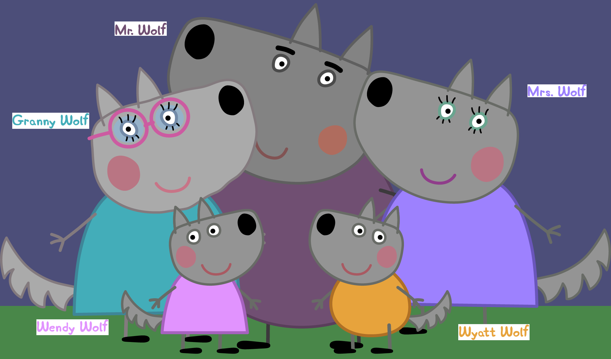 Peppa Pig The Wolf Family By PieraPigandFriends On DeviantArt peppa-pig-the-wolf-family-by-pierapigandfriends-on-deviantart