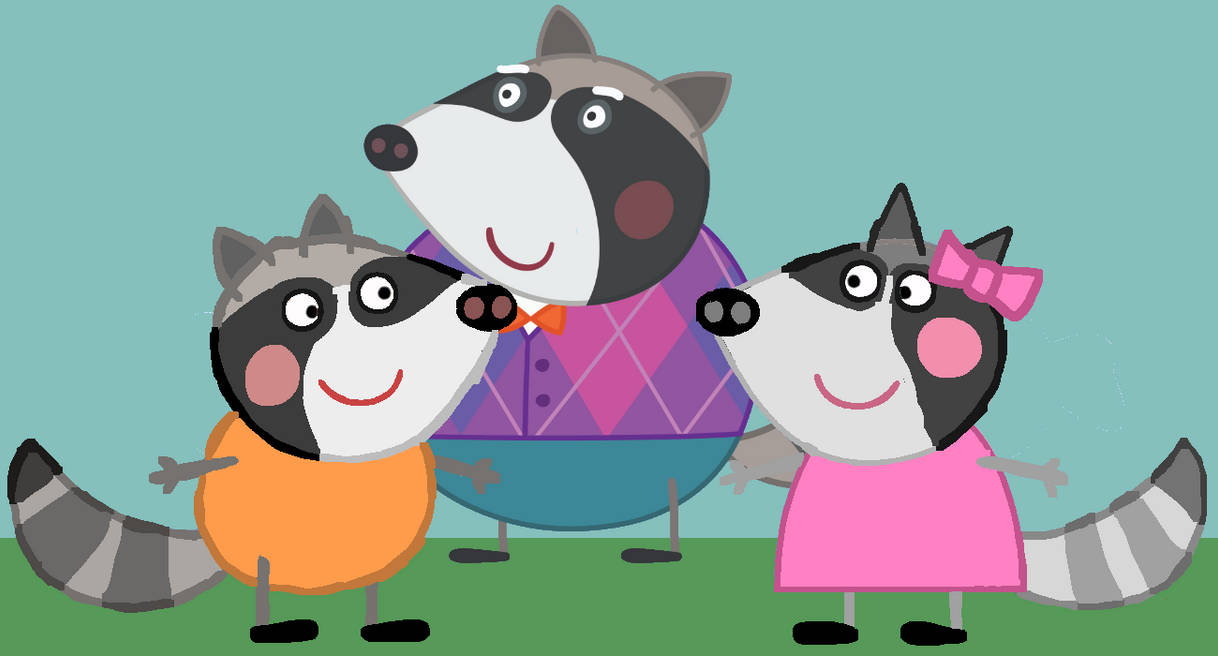 The Three Raccoons by PieraPigandFriends on DeviantArt