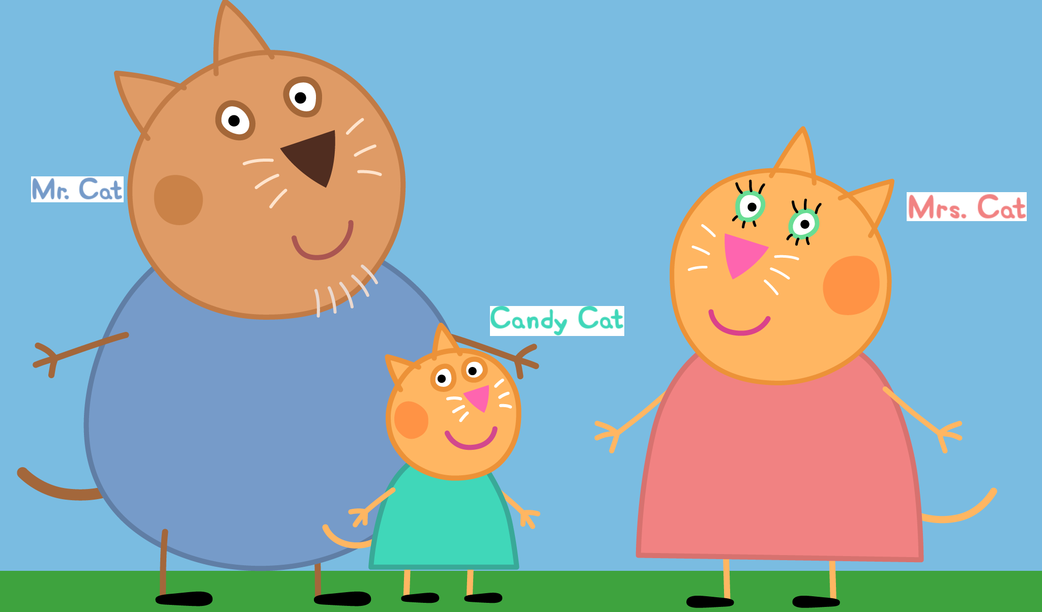 Peppa Pig: The Cat Family by PieraPigandFriends on DeviantArt