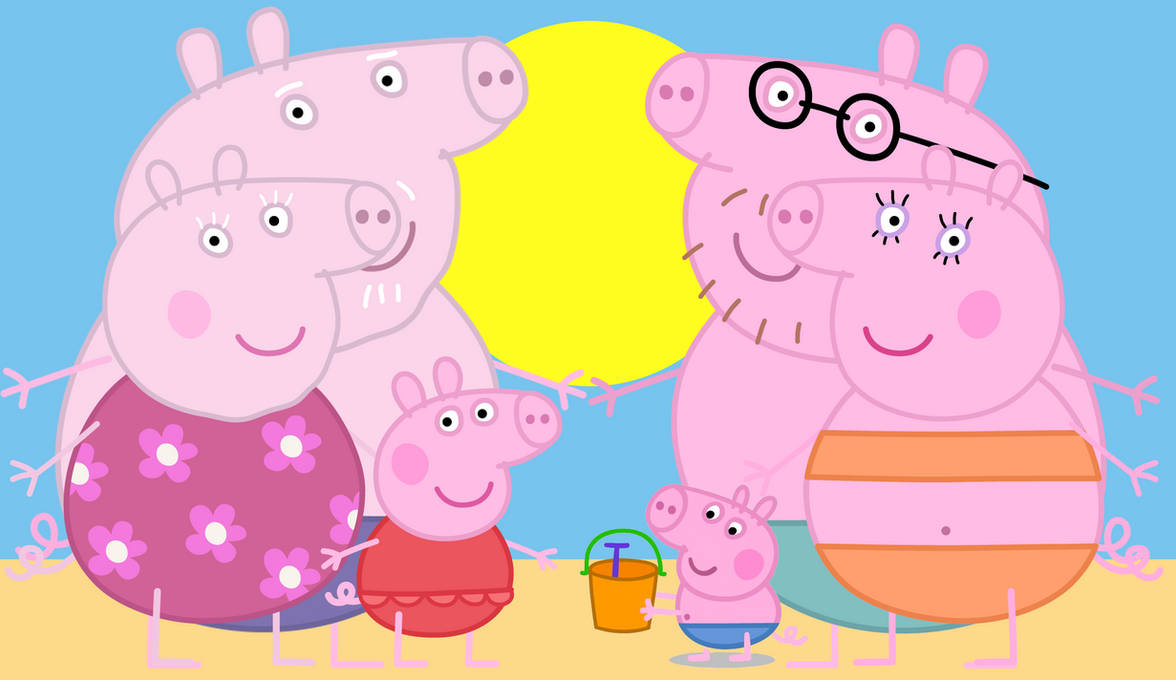 Peppa s Family s Hot Day At The Beach By PieraPigandFriends On DeviantArt peppa-s-family-s-hot-day-at-the-beach-by-pierapigandfriends-on-deviantart