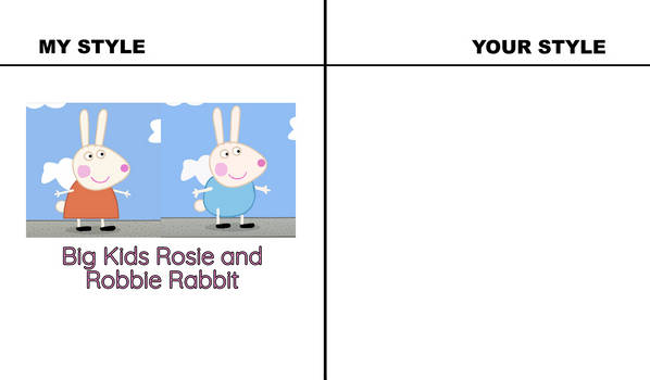 Rosie And Robby Rabbit Explore the Best Rosierabbit Art | DeviantArt