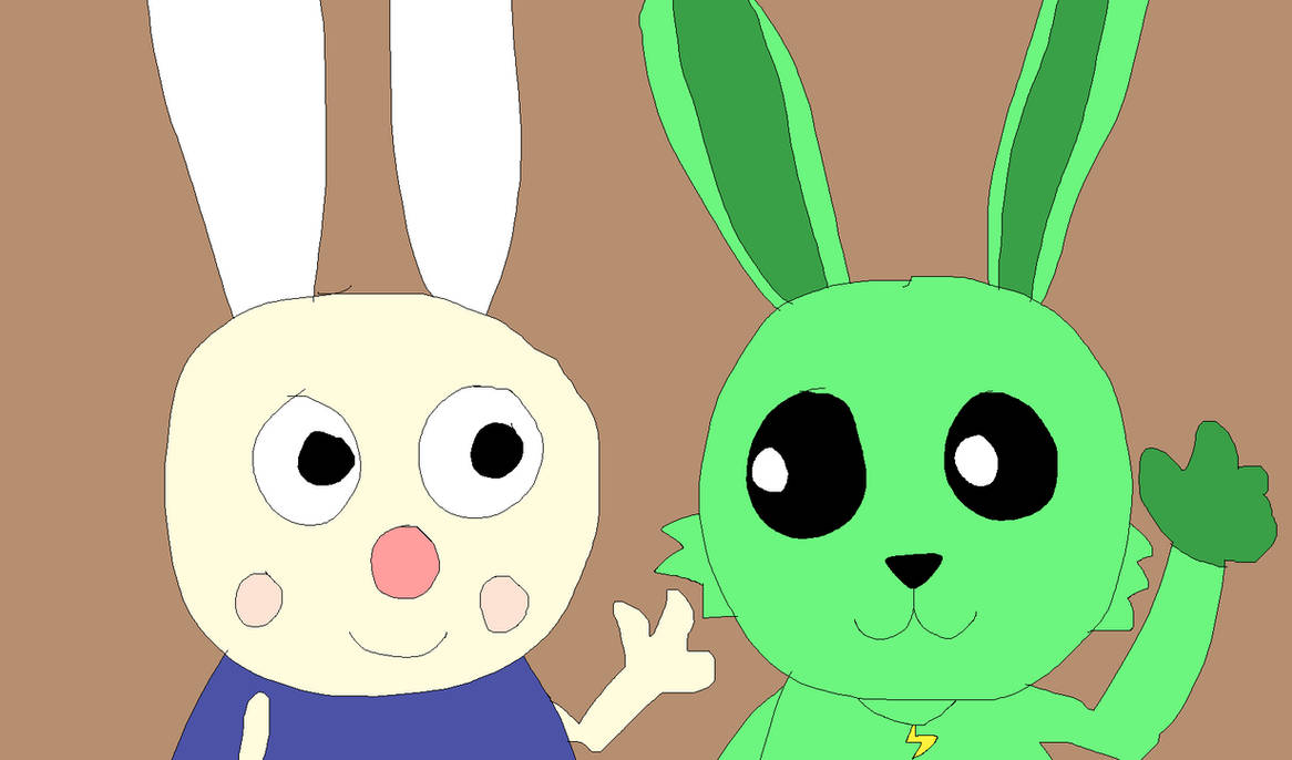 Richard Running Rabbit Richard Rabbit and Hoppy Hopscotch by PieraPigandFriends on DeviantArt