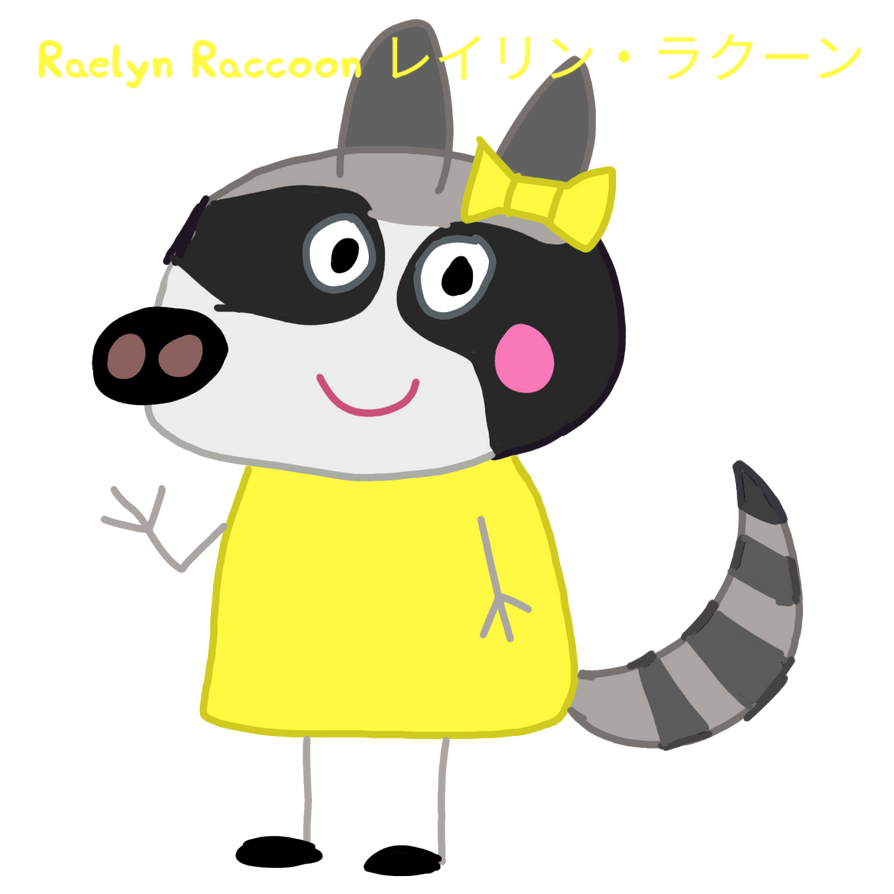 Raelyn Raccoon in Ibis Paint X by PieraPigandFriends on DeviantArt