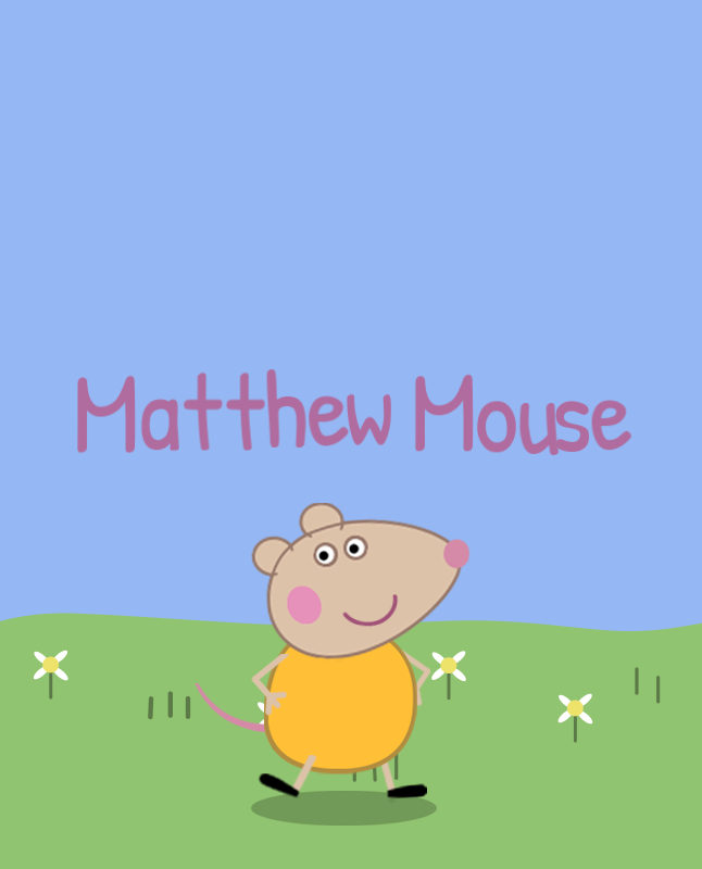 Mathias Mouse The New Matthew Mouse by PieraPigandFriends on DeviantArt
