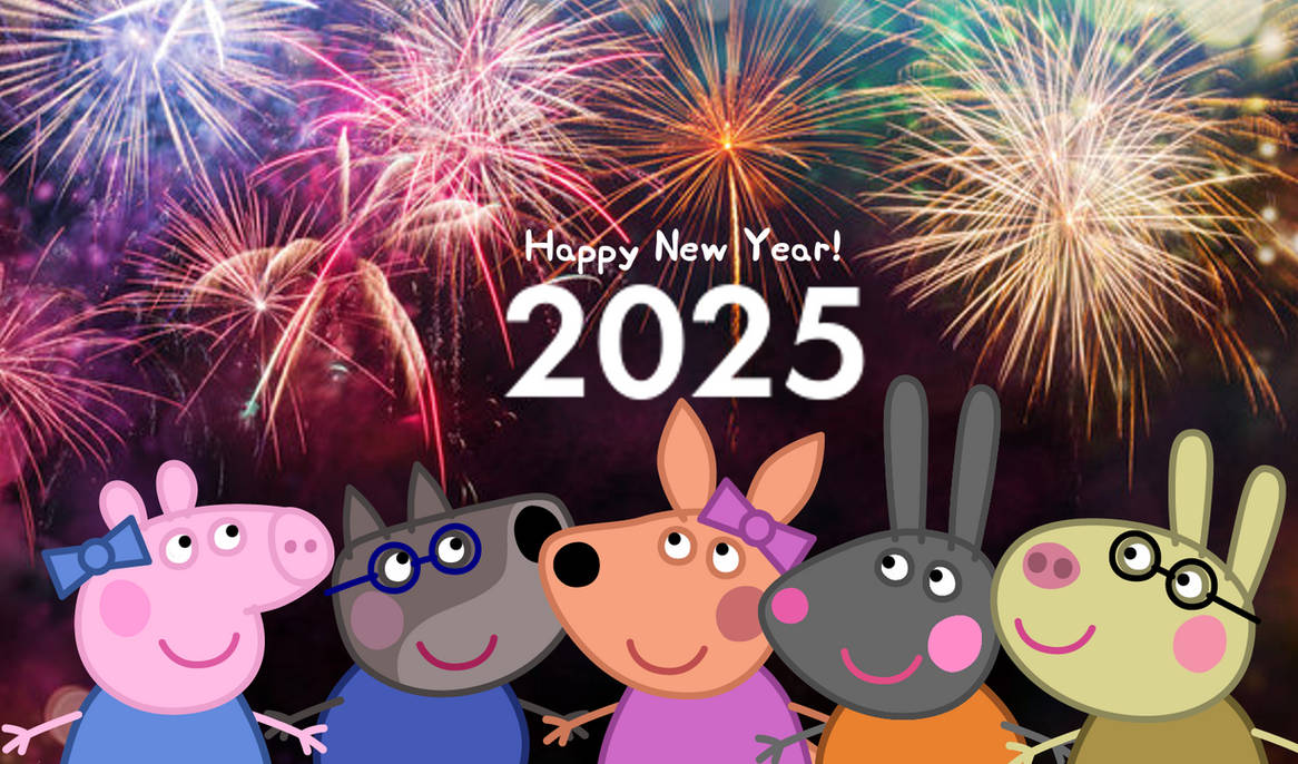 Happy New Year from Piera and Friends! by PieraPigandFriends on DeviantArt