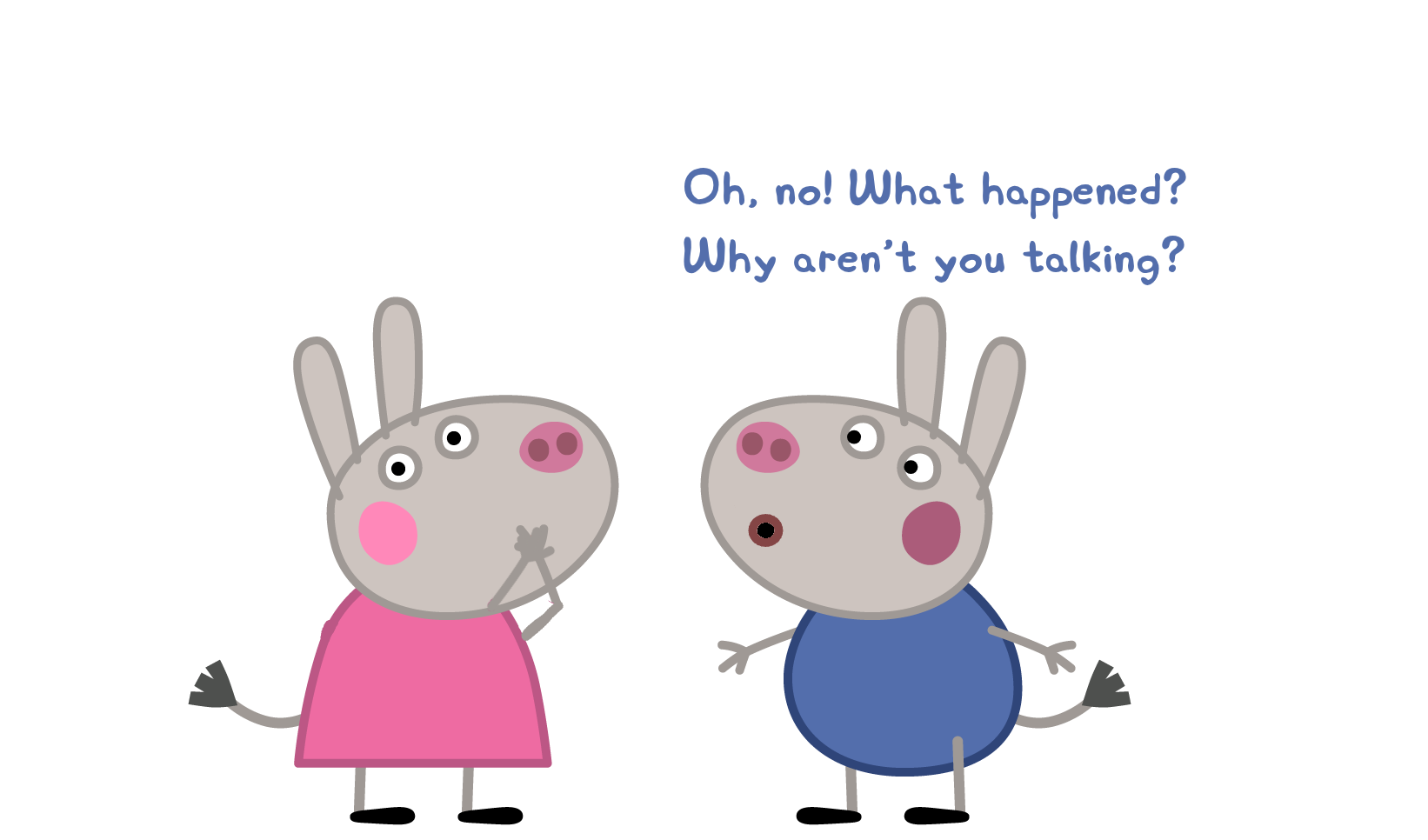 Dorie Donkey Loses Her Voice by PieraPigandFriends on DeviantArt